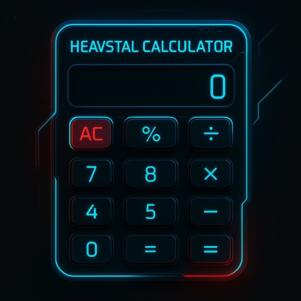 Heavstal Calculator Logo